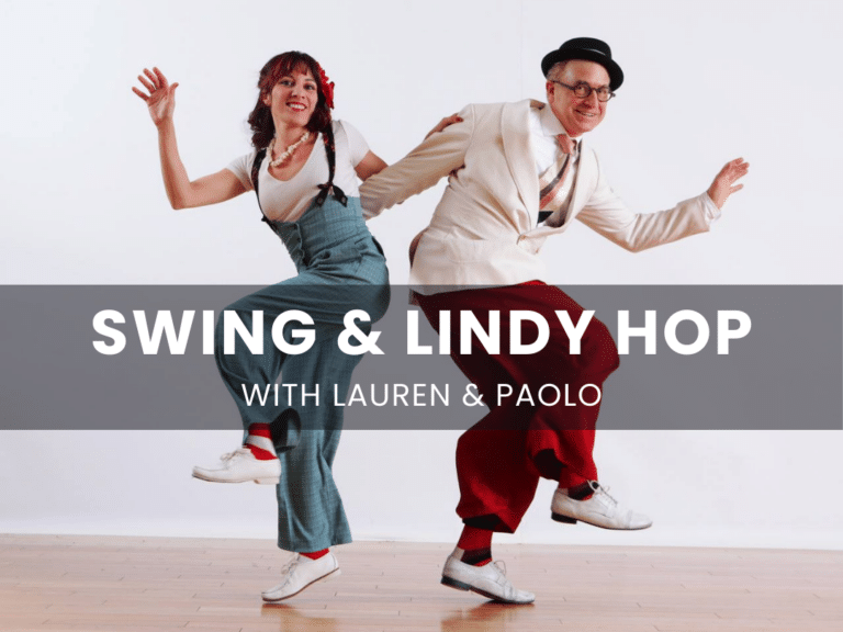 Swing & Lindy Hop with Lauren Bova & Paolo Lanna