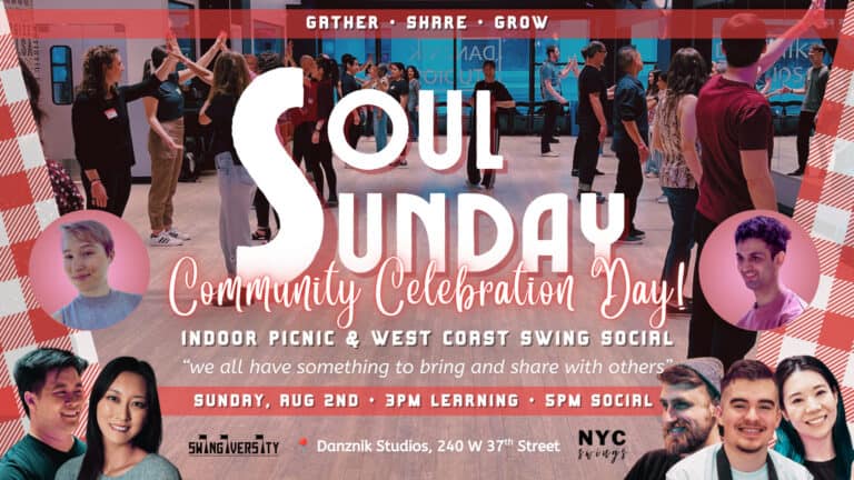 Soul Sunday: West Coast Swing Social