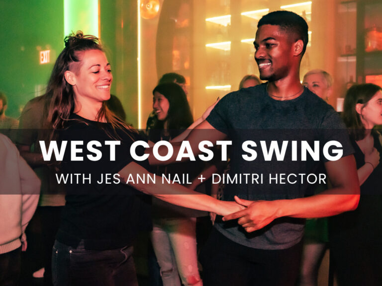 West Coast Swing: Progressive Learning with Jes Ann & Dimitri